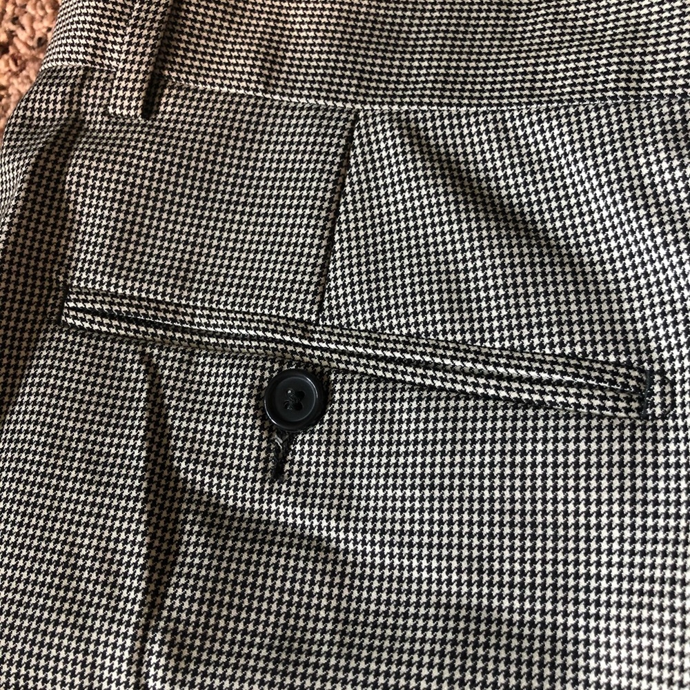 Santorelli Men’s Luxury Wool Dress Pants - Picture 4 of 6